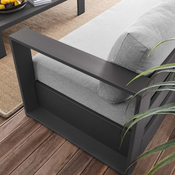 Tahoe Outdoor Patio Powder-Coated Aluminum 2-Piece Set