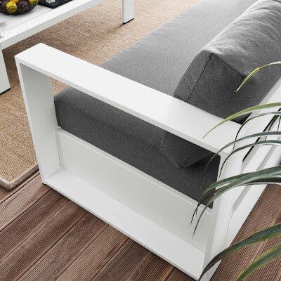 Tahoe Outdoor Patio Powder-Coated Aluminum 2-Piece Set