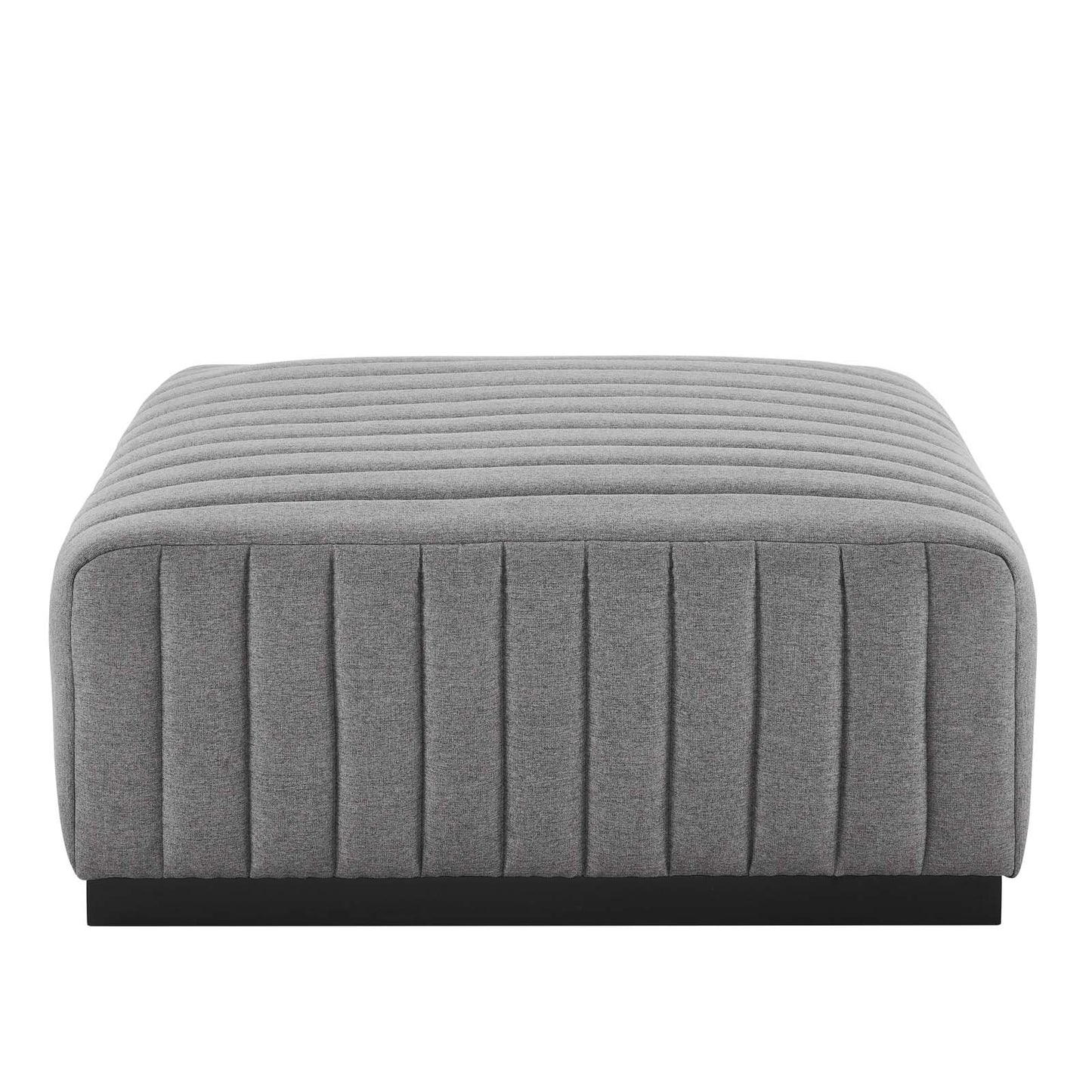 Conjure Channel Tufted Upholstered Fabric 5-Piece Sectional