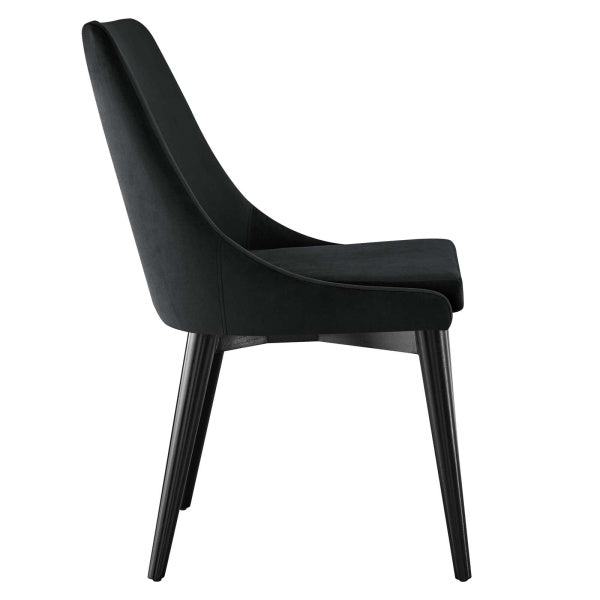Viscount Accent Performance Velvet Dining Chairs - Set of 2 By Modway