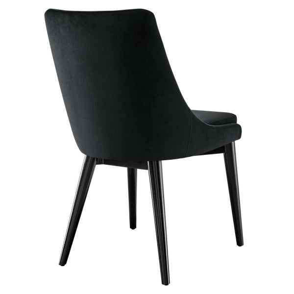 Viscount Accent Performance Velvet Dining Chairs - Set of 2 By Modway