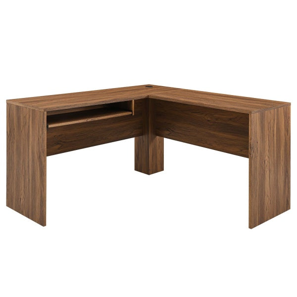 Render Wood Desk and File Cabinet Set By Modway