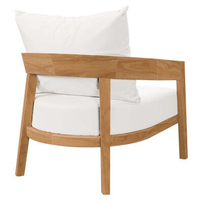 Brisbane 3-Piece Teak Wood Outdoor Patio Outdoor Patio Set