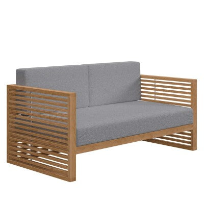 Carlsbad 3-Piece Teak Wood Outdoor Patio Outdoor Patio Set
