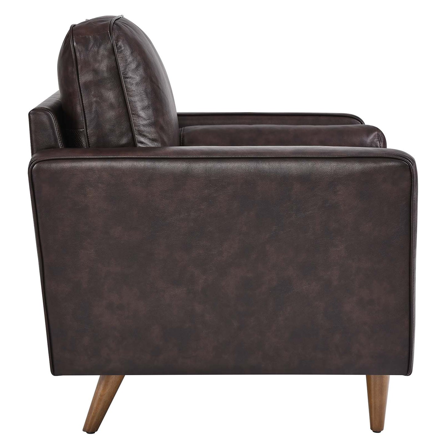 Valour Leather Armchair By Modway