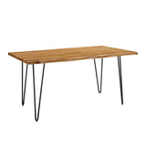 Ardor 60" Live Edge Acacia Wood Dining Table By Modway