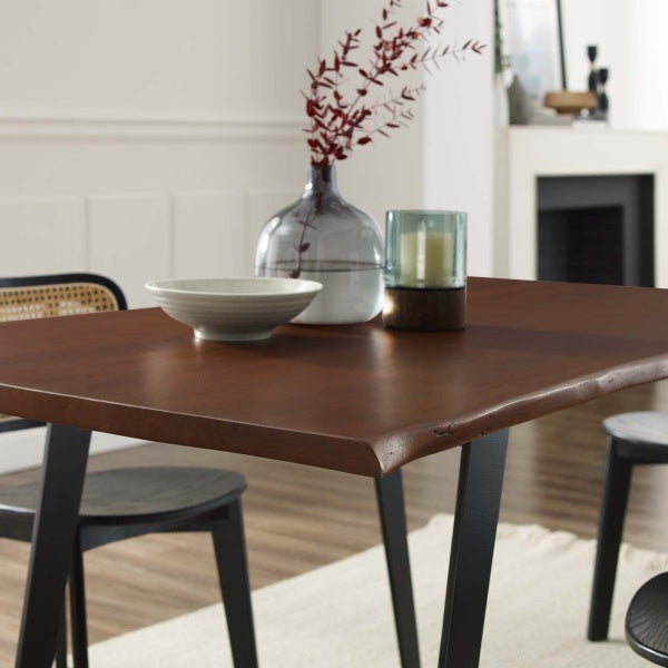 Astound 60" Live Edge Acacia Wood Dining Table By Modway