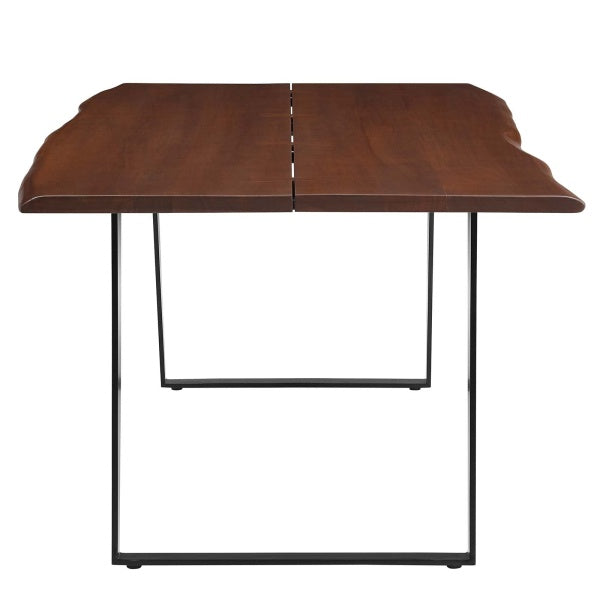 Viggo 74" Live Edge Acacia Wood Dining Table By Modway