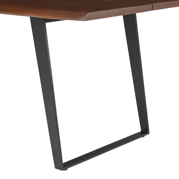 Viggo 74" Live Edge Acacia Wood Dining Table By Modway