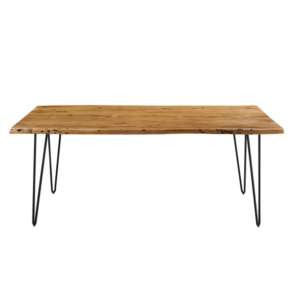 Ardor 74" Live Edge Acacia Wood Dining Table By Modway