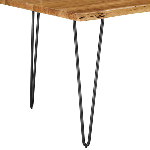 Ardor 74" Live Edge Acacia Wood Dining Table By Modway