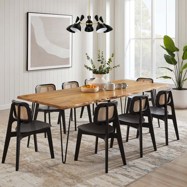 Ardor 96" Live Edge Acacia Wood Dining Table By Modway