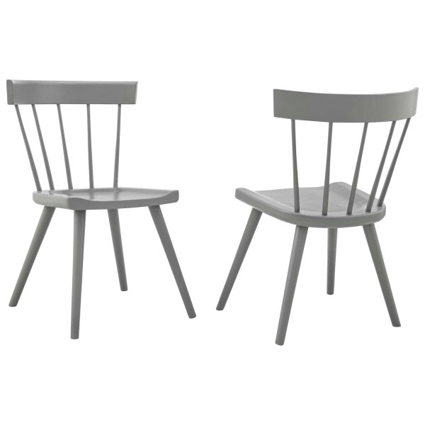 Sutter Wood Dining Side Chair Set of 2 By Modway