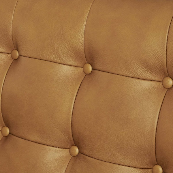 Exalt Tufted Vegan Leather Sofa By Modway