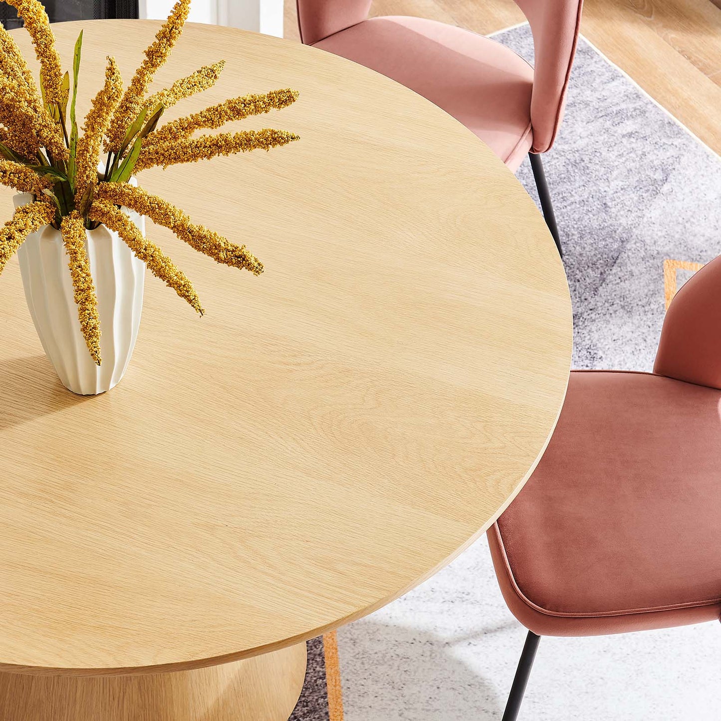 Provision 47" Round Dining Table By Modway