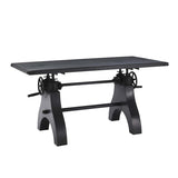 Genuine 60" Adjustable Height Dining Table and Computer Desk By Modway