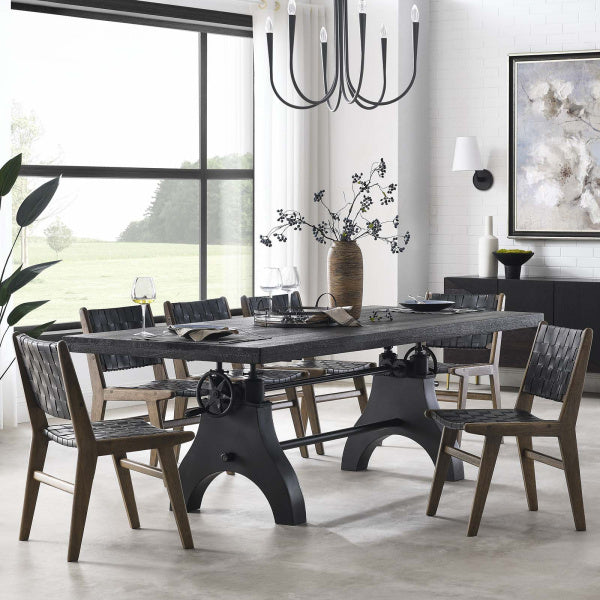Genuine 96" Adjustable Height Dining and Conference Table By Modway