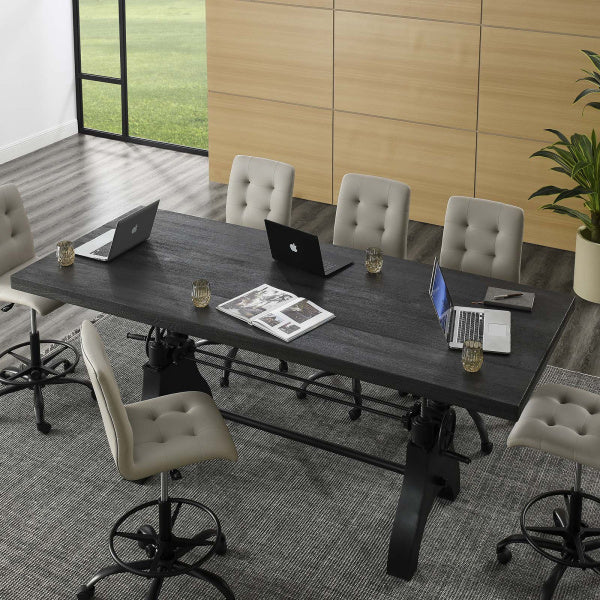 Genuine 96" Adjustable Height Dining and Conference Table By Modway