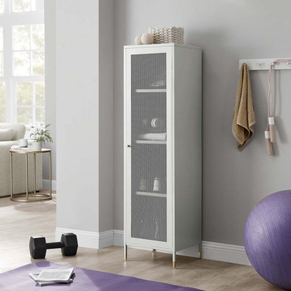 Covelo Tall Storage Cabinet