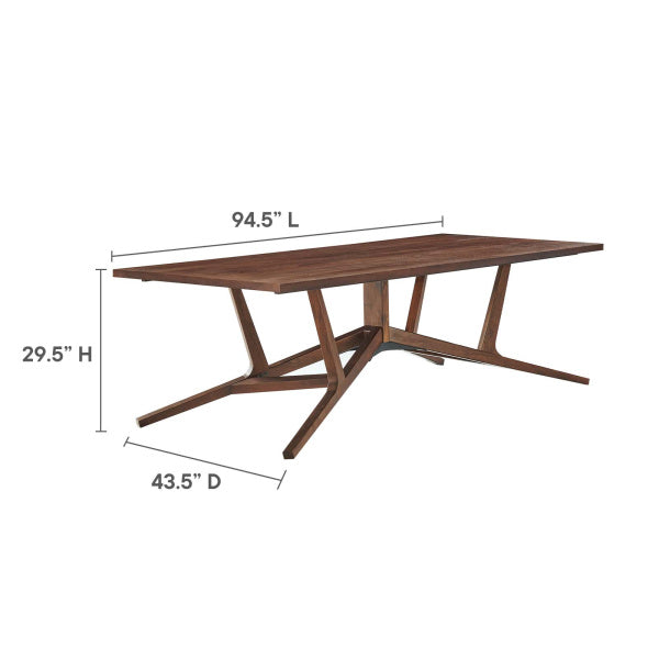 Victor 95” Dining Room Table By Modway