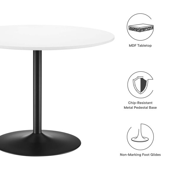 Amuse 40" Dining Table By Modway