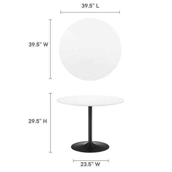 Amuse 40" Dining Table By Modway