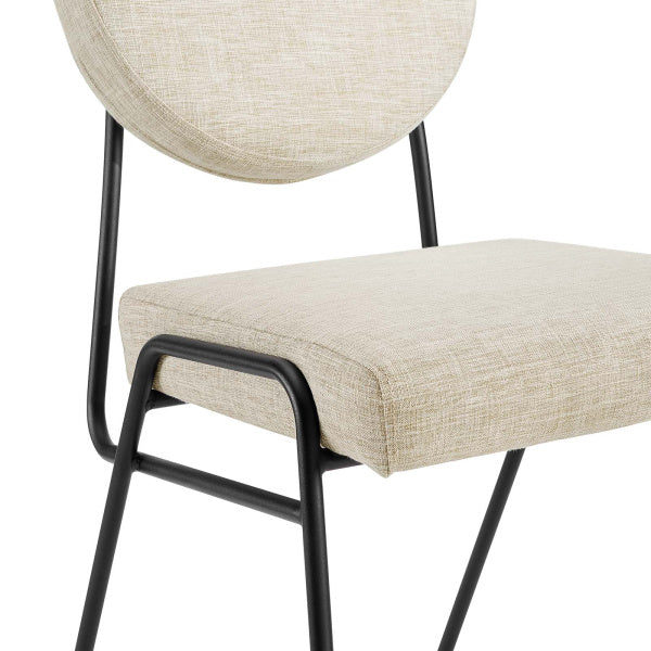 Craft Upholstered Fabric Dining Side Chairs By Modway
