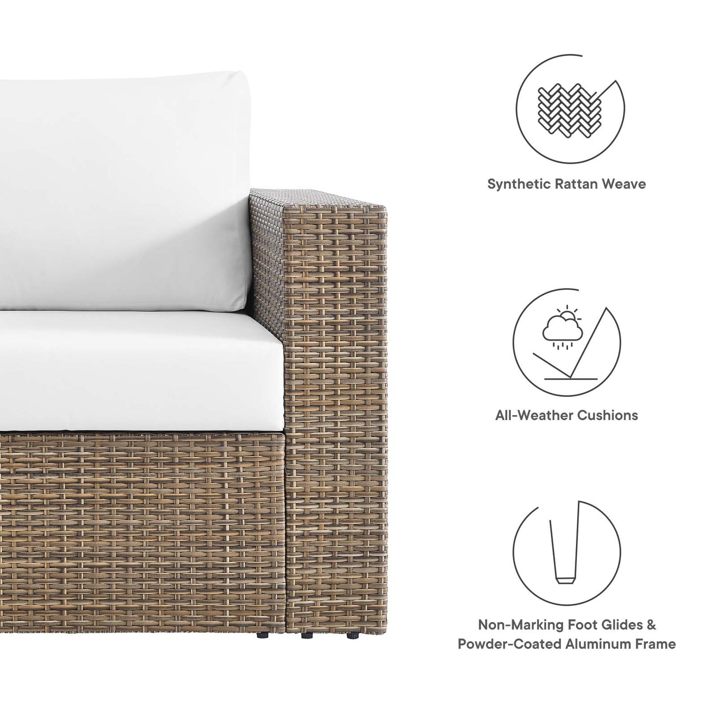 Convene Outdoor Patio Outdoor Patio Armchair By Modway