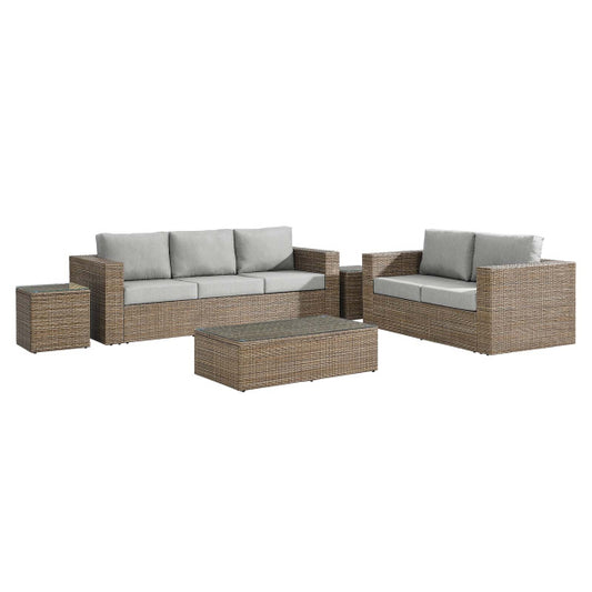 Convene Outdoor Patio Outdoor Patio 5-Piece Furniture Set