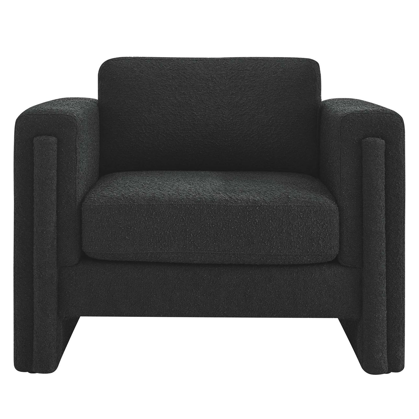 Visible Boucle Fabric Armchair By Modway