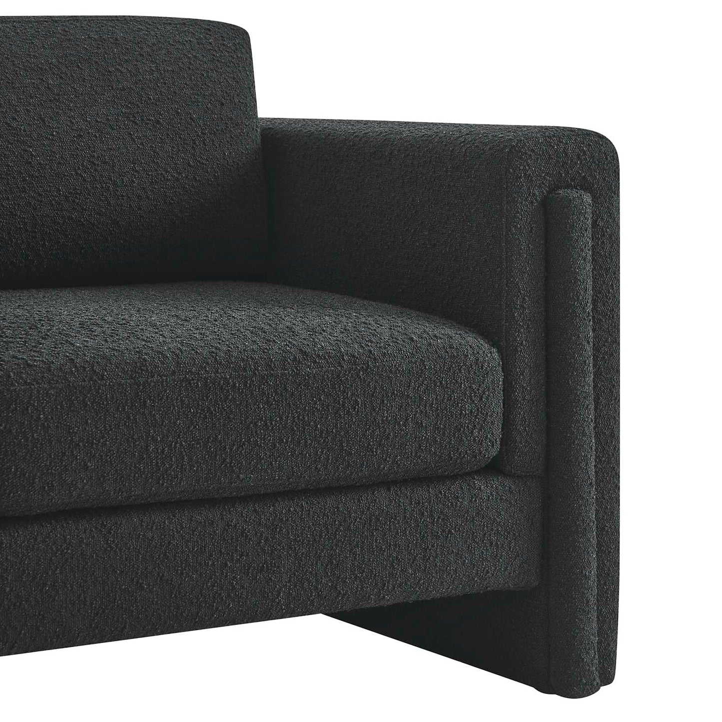 Visible Boucle Fabric Armchair By Modway