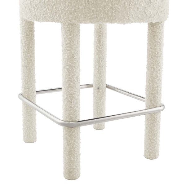 Toulouse Boucle Fabric Counter Stool By Modway