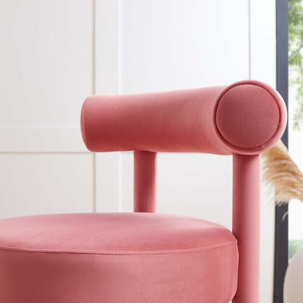 Toulouse Performance Velvet Counter Stool By Modway