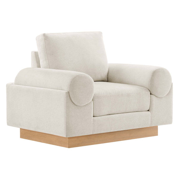 Oasis Upholstered Fabric Armchair By Modway