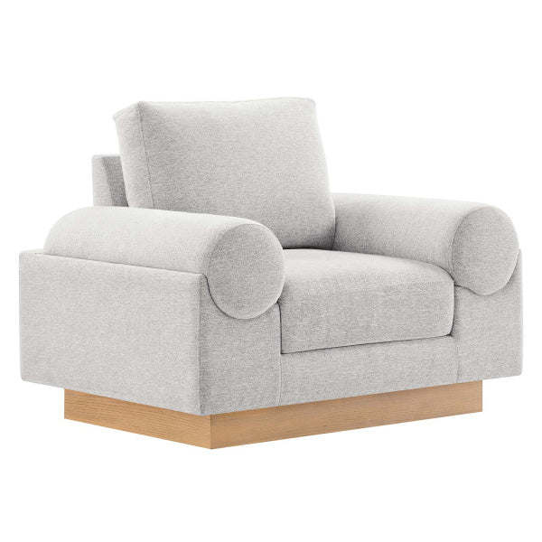Oasis Upholstered Fabric Armchair By Modway