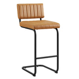 Parity Vegan Leather Counter Stools - Set of 2 By Modway
