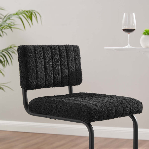Parity Boucle Bar Stools - Set of 2 By Modway