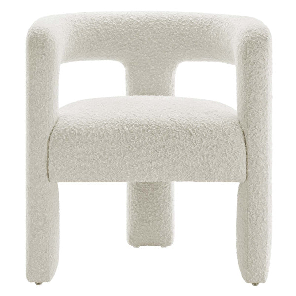 Kayla Boucle Upholstered Armchair By Modway
