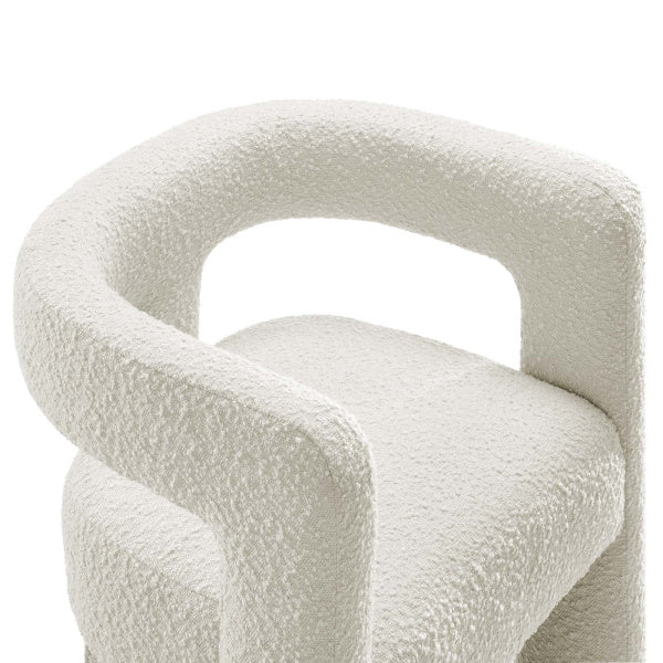 Kayla Boucle Upholstered Armchair By Modway
