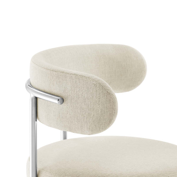 Albie Fabric Counter Stools - Set of 2 By Modway