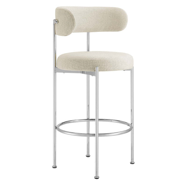Albie Fabric Bar Stools - Set of 2 By Modway
