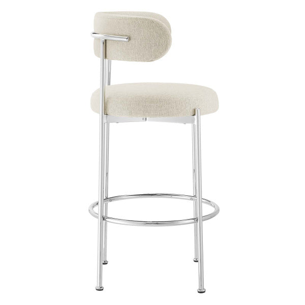 Albie Fabric Bar Stools - Set of 2 By Modway