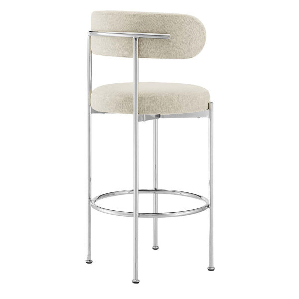Albie Fabric Bar Stools - Set of 2 By Modway
