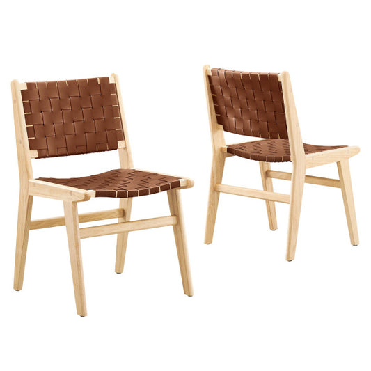 Saorise Wood Dining Side Chair - Set of 2 By Modway