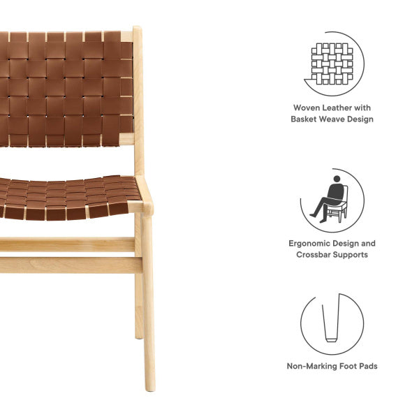 Saorise Wood Dining Side Chair - Set of 2 By Modway