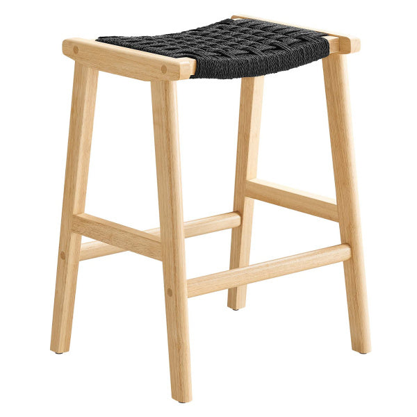 Saorise Wood Counter Stool - Set of 2 By Modway