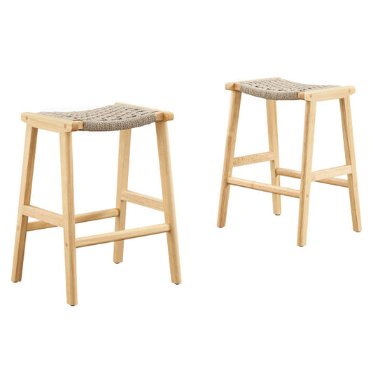 Saorise Wood Counter Stool - Set of 2 By Modway