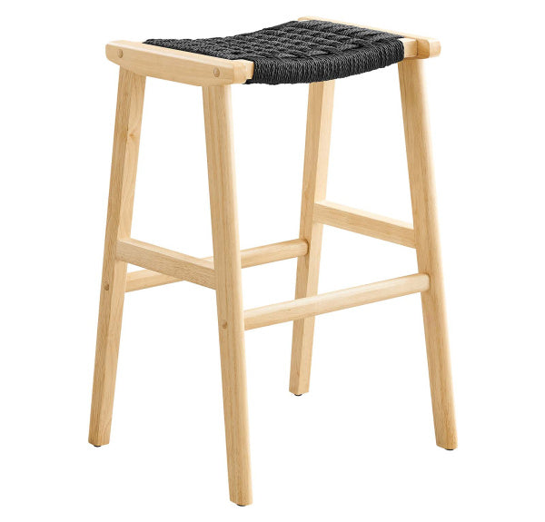 Saorise Wood Bar Stool - Set of 2 By Modway