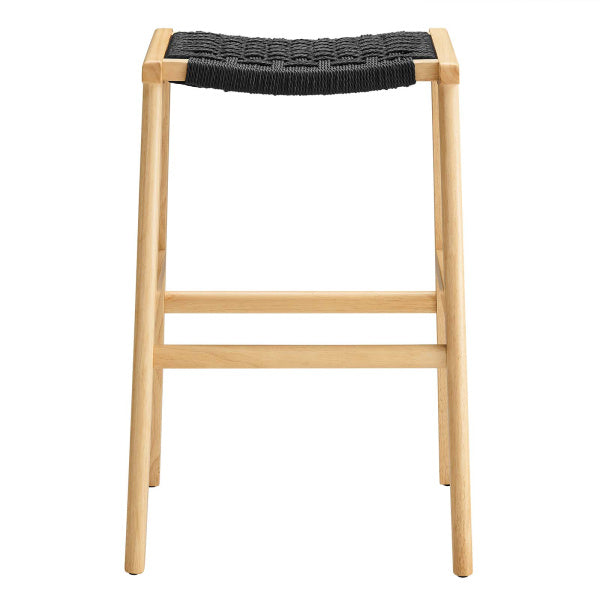 Saorise Wood Bar Stool - Set of 2 By Modway