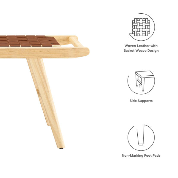 Saorise 47" Wood Bench By Modway